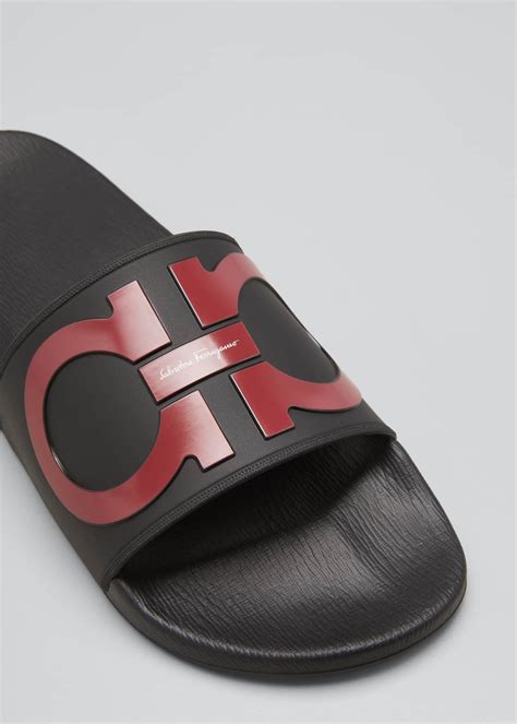 salvatore ferragamo slides for men.